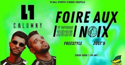 Affiche de la soirée Foire aux Noix 2026 du Patro Kapel